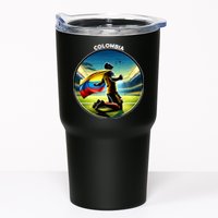 Cool Colombia National Soccer Team With Flag Tumbler