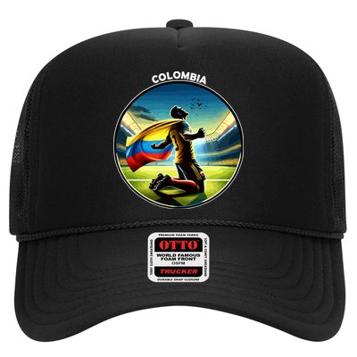 Cool Colombia National Soccer Team With Flag Hat