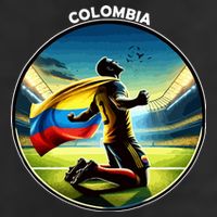 Cool Colombia National Soccer Team With Flag Hat