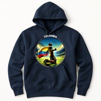 Cool Colombia National Soccer Team With Flag Hoodie