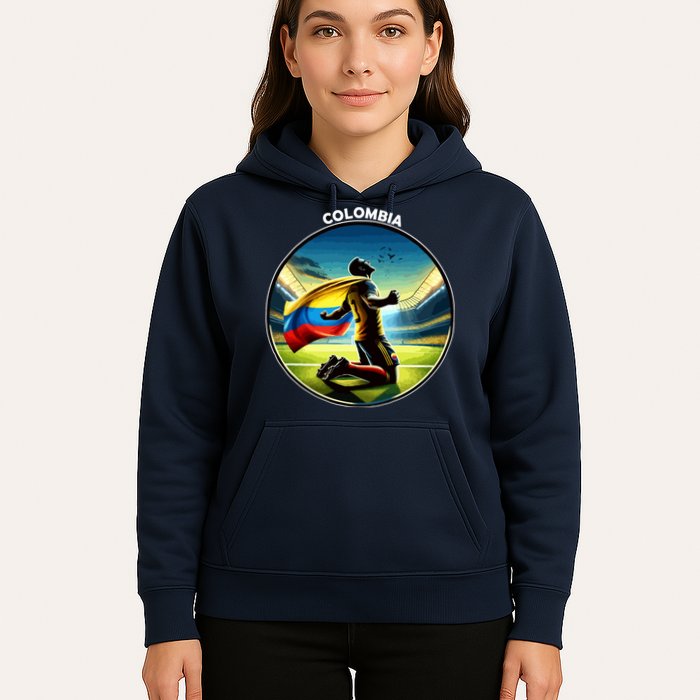 Cool Colombia National Soccer Team With Flag Hoodie