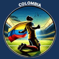Cool Colombia National Soccer Team With Flag 16 in Basic Backpack