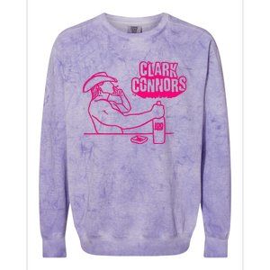 Clark Connors Neon Cowboy Colorblast Crewneck Sweatshirt