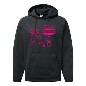 Clark Connors Neon Cowboy Performance Fleece Hoodie