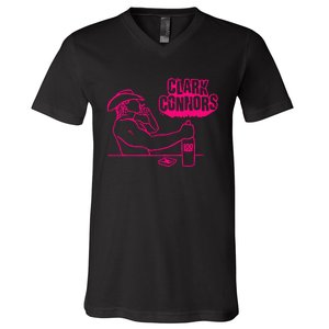 Clark Connors Neon Cowboy V-Neck T-Shirt