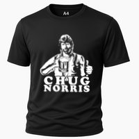 Chug Chuck Norris Funny Beer Drinking Hilarious Party 80s 90s Movie Performance Shirt