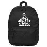 Chug Chuck Norris Funny Beer Drinking Hilarious Party 80s 90s Movie 16 in Basic Backpack