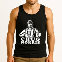Chug Chuck Norris Funny Beer Drinking Hilarious Party 80s 90s Movie Tank Top