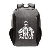 Chug Chuck Norris Funny Beer Drinking Hilarious Party 80s 90s Movie Vector Backpack