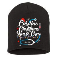 Cardiac Christmas Nurse Crew Holiday Season Short Acrylic Beanie