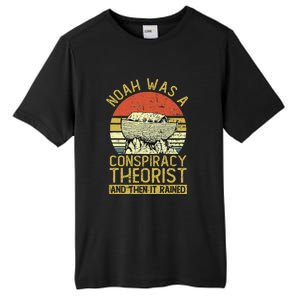 Conservative Christian Noah Was A Conspiracy Theorist Tall Fusion ChromaSoft Performance T-Shirt