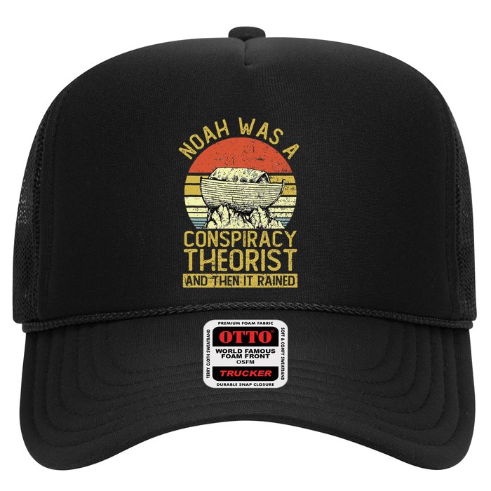 Conservative Christian Noah Was A Conspiracy Theorist Trucker Hat