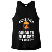 Cool Chicken Nugget Nug Life Food Lovers Ladies PosiCharge Tri-Blend Wicking Tank