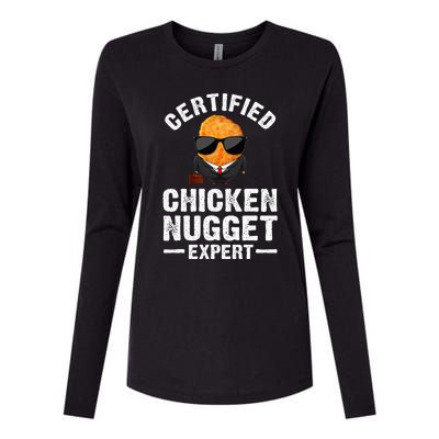 Cool Chicken Nugget Nug Life Food Lovers Womens Cotton Relaxed Long Sleeve T-Shirt