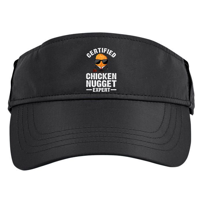 Cool Chicken Nugget Nug Life Food Lovers Adult Drive Performance Visor
