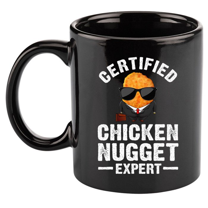 Cool Chicken Nugget Nug Life Food Lovers 11oz C Handle Ceramic Mug