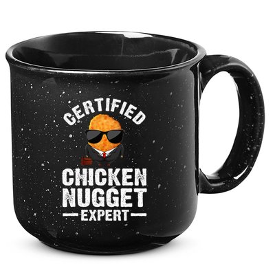 Cool Chicken Nugget Nug Life Food Lovers 15oz Campfire Ceramic Mug