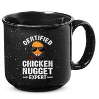 Cool Chicken Nugget Nug Life Food Lovers 15oz Campfire Ceramic Mug