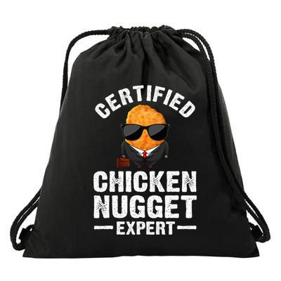 Cool Chicken Nugget Nug Life Food Lovers Drawstring Bag