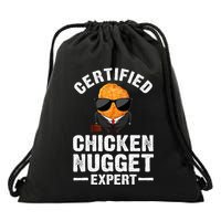 Cool Chicken Nugget Nug Life Food Lovers Drawstring Bag