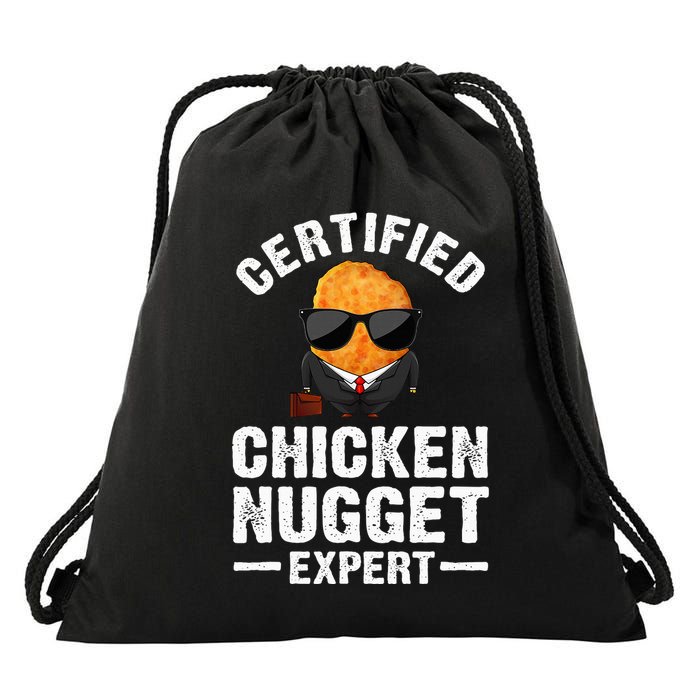 Cool Chicken Nugget Nug Life Food Lovers Drawstring Bag