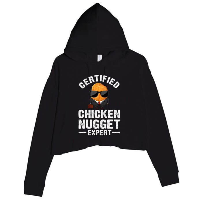 Cool Chicken Nugget Nug Life Food Lovers Crop Fleece Hoodie