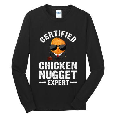 Cool Chicken Nugget Nug Life Food Lovers Tall Long Sleeve T-Shirt