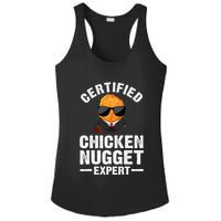 Cool Chicken Nugget Nug Life Food Lovers Ladies PosiCharge Competitor Racerback Tank