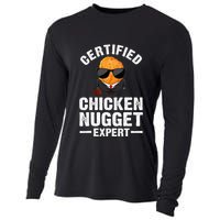 Cool Chicken Nugget Nug Life Food Lovers Cooling Performance Long Sleeve Crew