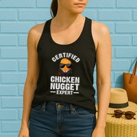 Cool Chicken Nugget Nug Life Food Lovers Womens Tank Top