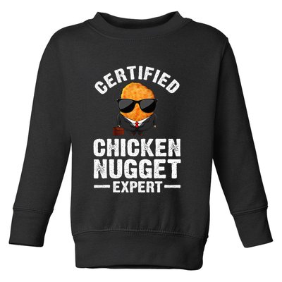 Cool Chicken Nugget Nug Life Food Lovers Toddler Sweatshirt