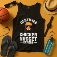 Cool Chicken Nugget Nug Life Food Lovers Tank Top