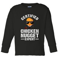 Cool Chicken Nugget Nug Life Food Lovers Toddler Long Sleeve Shirt