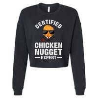 Cool Chicken Nugget Nug Life Food Lovers Cropped Pullover Crew