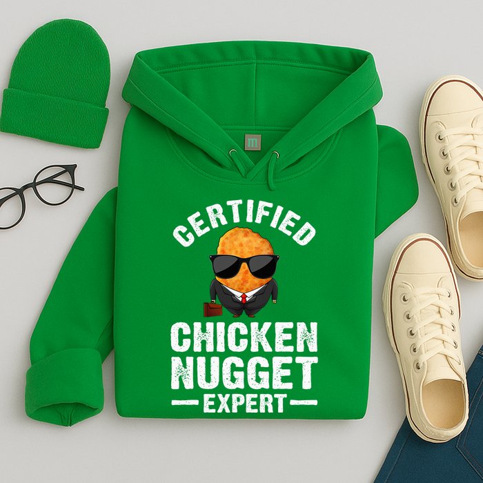 Cool Chicken Nugget Nug Life Food Lovers Hoodie