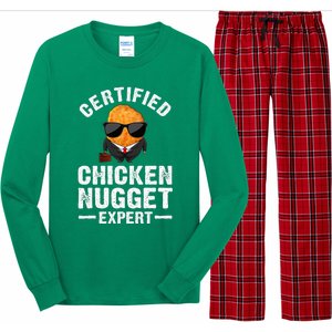 Cool Chicken Nugget Nug Life Food Lovers Long Sleeve Pajama Set