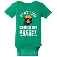Cool Chicken Nugget Nug Life Food Lovers Baby Bodysuit