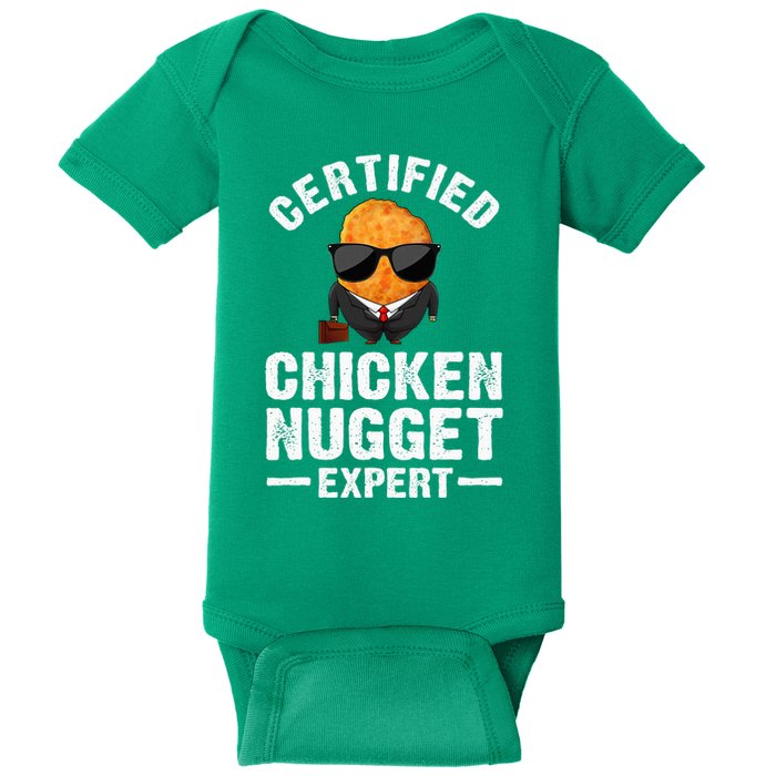 Cool Chicken Nugget Nug Life Food Lovers Baby Bodysuit