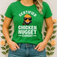 Cool Chicken Nugget Nug Life Food Lovers Womens T-Shirt
