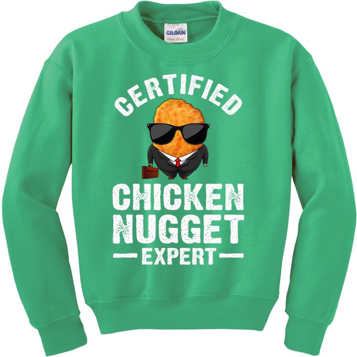 Cool Chicken Nugget Nug Life Food Lovers Kids Sweatshirt