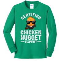 Cool Chicken Nugget Nug Life Food Lovers Kids Long Sleeve Shirt