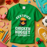 Cool Chicken Nugget Nug Life Food Lovers Kids T-Shirt