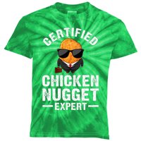 Cool Chicken Nugget Nug Life Food Lovers Kids Tie-Dye T-Shirt