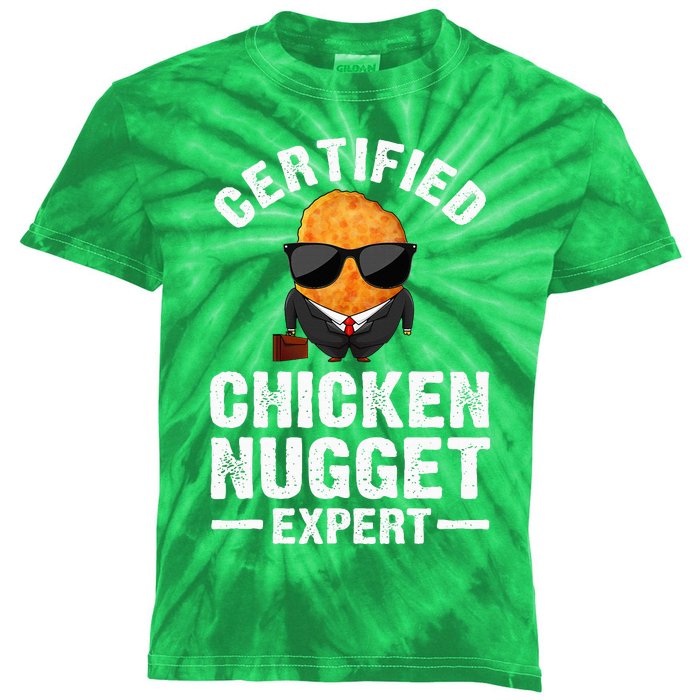 Cool Chicken Nugget Nug Life Food Lovers Kids Tie-Dye T-Shirt