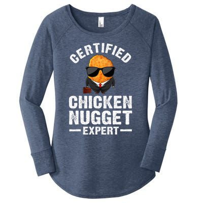 Cool Chicken Nugget Nug Life Food Lovers Women's Perfect Tri Tunic Long Sleeve Shirt