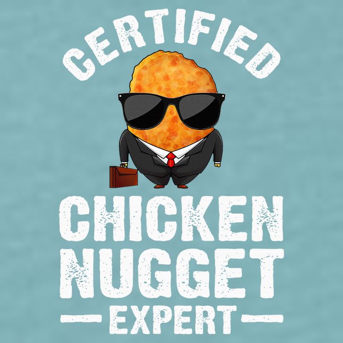 Cool Chicken Nugget Nug Life Food Lovers Sueded Cloud Jersey T-Shirt