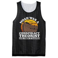 Conservative Christian Noah Was A Conspiracy Theorist Mesh Reversible Basketball Jersey Tank