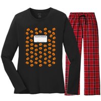 Cute Composition Notebook Costume Matching Group Halloween Women's Long Sleeve Flannel Pajama Set 