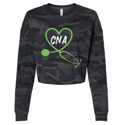 Cna Certified Nursing Assistant Profession Cool Gift Cropped Pullover Crew