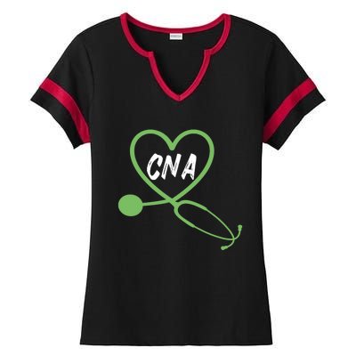 Cna Certified Nursing Assistant Profession Cool Gift Ladies Halftime Notch Neck Tee